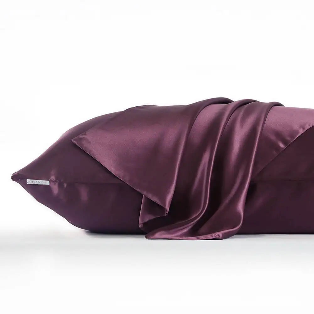 22 Momme Silk Pillowcase in Amethyst — Soie