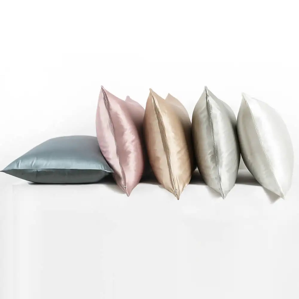 The Satin Pillowcase by Soie — Sage colourway