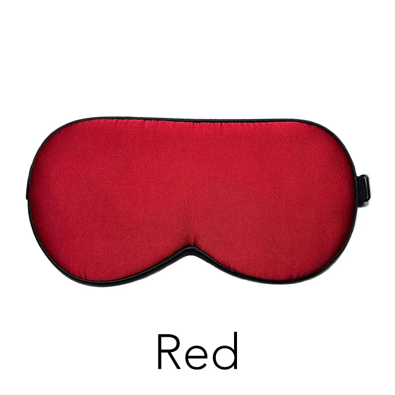 The Satin Sleep Mask by Soie — Bordeaux