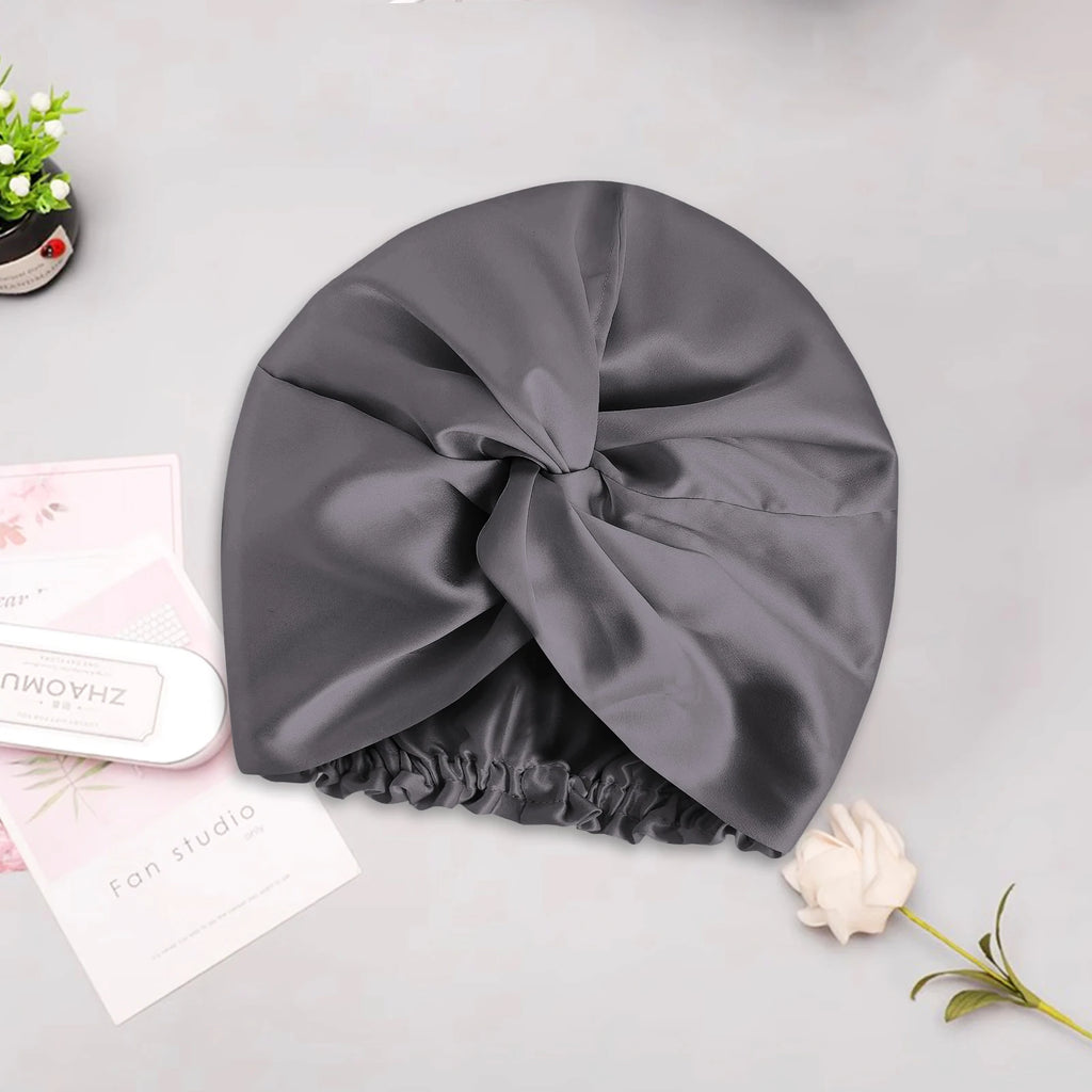 The Satin Sleep Bonnet by Soie — smooth satin finish