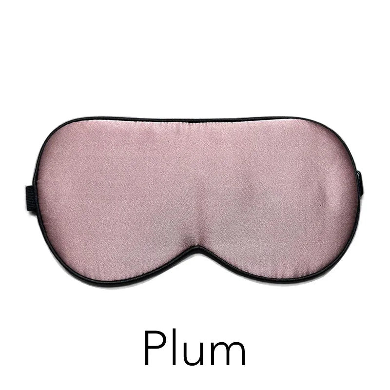 The Satin Sleep Mask by Soie — Plum