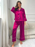 The Satin Pyjama Set