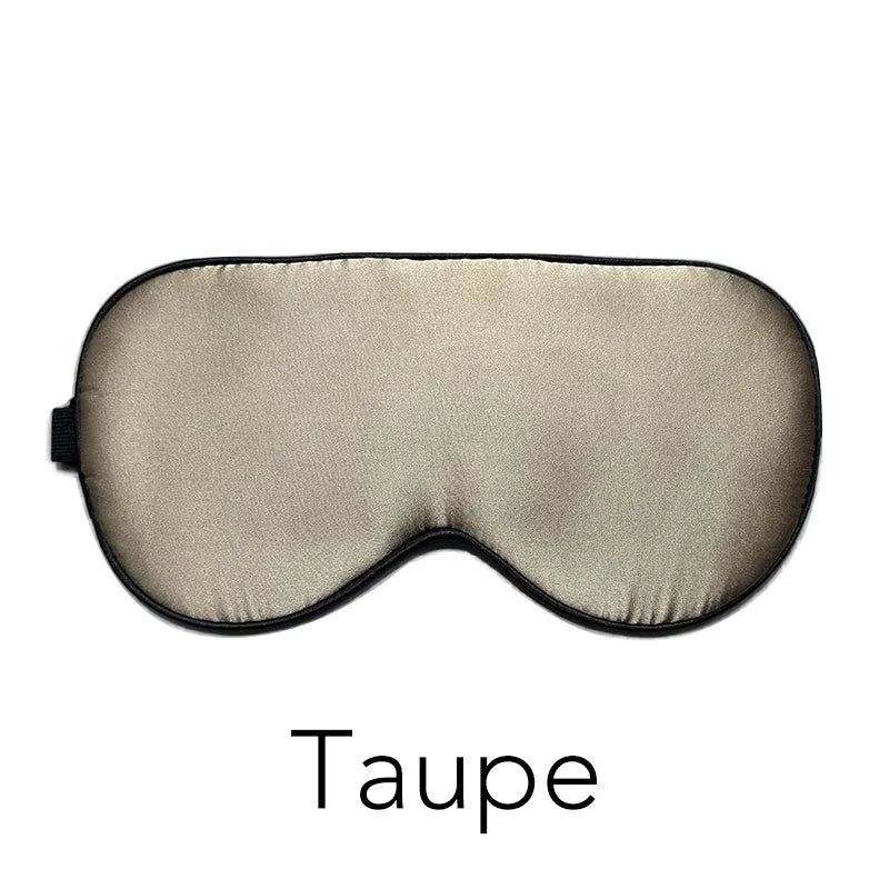 The Satin Sleep Mask by Soie — Taupe